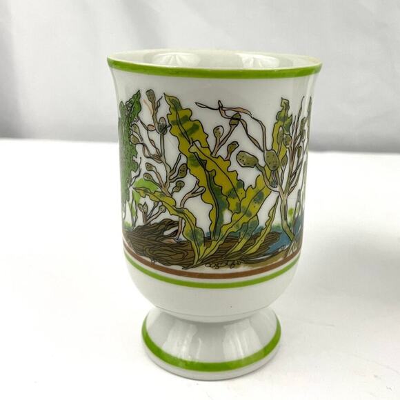 VTG Underwater Bruce E Hart Mug Cups Set of 2 GHC Signed Printed - Picture 4 of 11